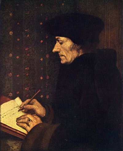 Erasmus by Hans Holbein der Jüngere
