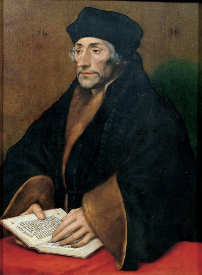 Erasmus of Rotterdam by Hans Holbein the Younger