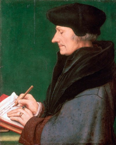 Erasmus of Rotterdam by Hans Holbein der Jüngere