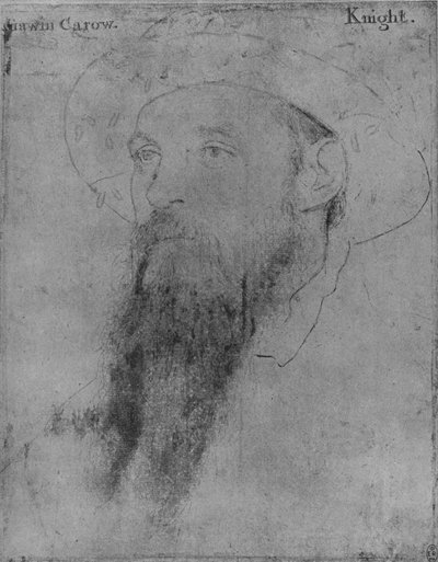 Gavin Carew by Hans Holbein der Jüngere