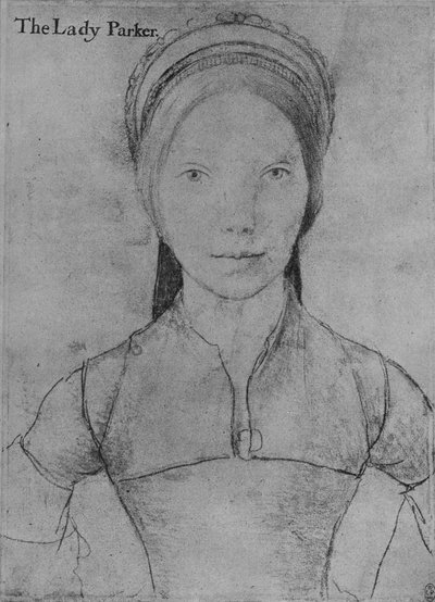 Grace, Lady Parker, c1540-1543 by Hans Holbein der Jüngere