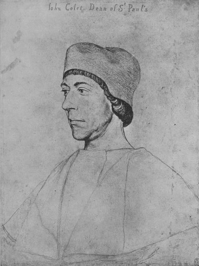 John Colet, c. 1535, 1945 by Hans Holbein der Jüngere