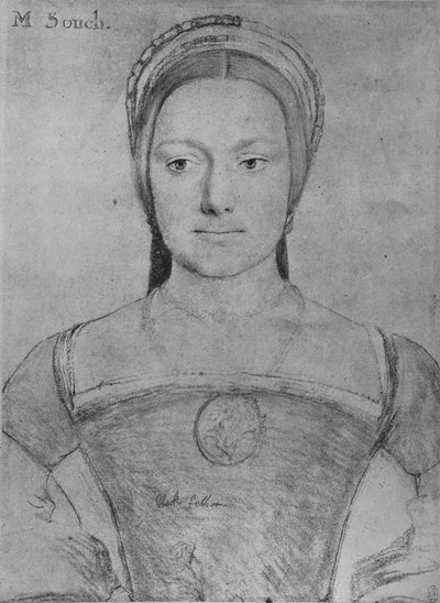 Mary Zouch, c1532-1543 by Hans Holbein der Jüngere