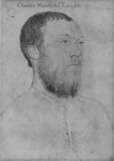 Sir Charles Wingfield, c1532-1540 1945 by Hans Holbein der Jüngere