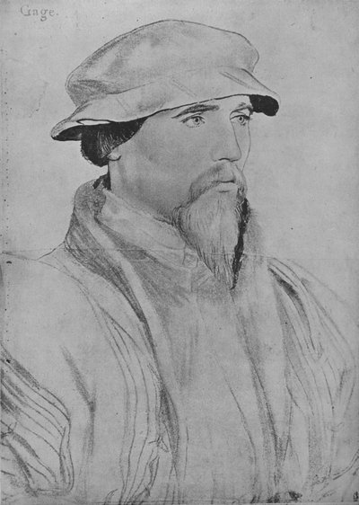 Sir John Gage by Hans Holbein der Jüngere
