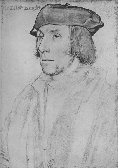 Sir Thomas Elyot, c1532-1534 by Hans Holbein der Jüngere