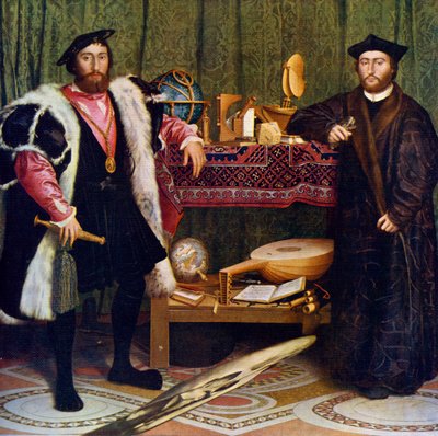 The Ambassadors by Hans Holbein der Jüngere