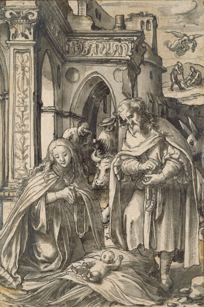 The Nativity by Hans Holbein der Jüngere
