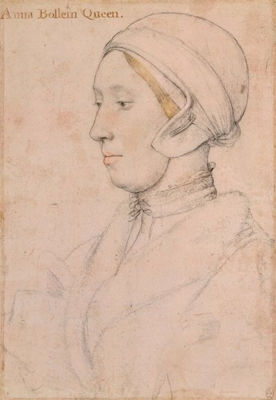 Unknown Lady Anne Boleyn by Hans Holbein der Jüngere