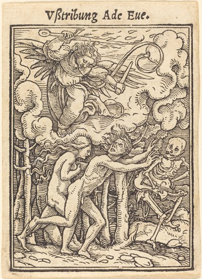 Expulsion of Adam and Eve by Hans Holbein der Jüngere