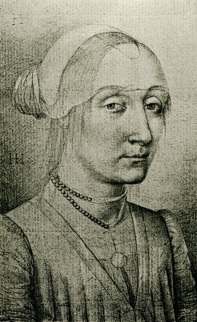 Woman Portrait by Hans Holbein der Jüngere
