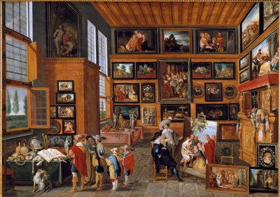 The Art Gallery by Hans III Jordaens