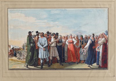 Russian Dance by Hans Jakob Oeri