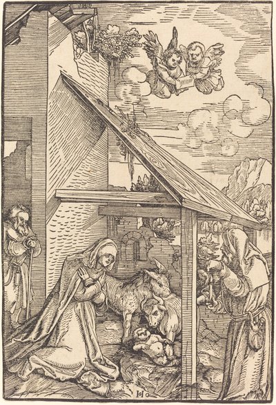 The Nativity by Hans Leonard Schaufelein