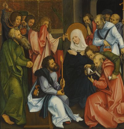 The Dormition of the Virgin by Hans Leonhard Schäufelein