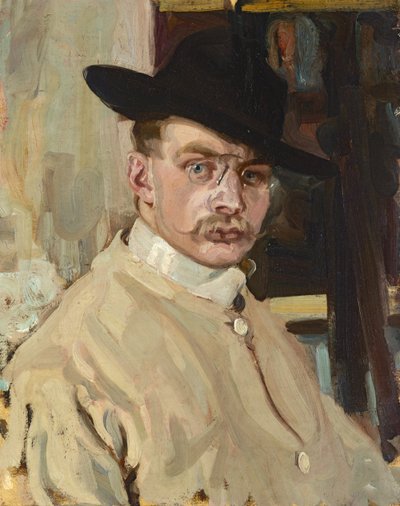 Self-Portrait by Hans Lesker