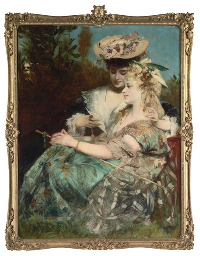 The Love Letter by Hans Makart