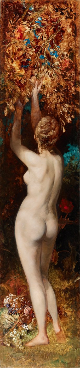 The Five Senses: Taste by Hans Makart