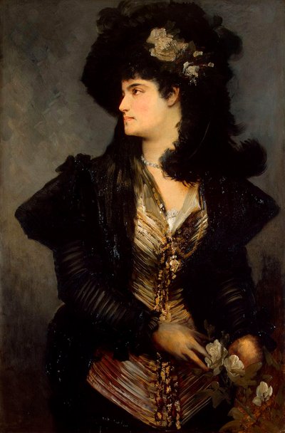 Portrait of a Woman by Hans Makart