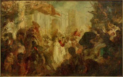 Triumphal Procession of a Roman by Hans Makart