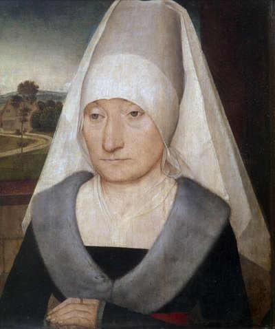 An Elderly Lady by Hans Memling