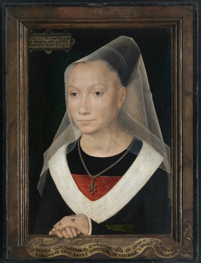 Portrait of a Young Woman by Hans Memling