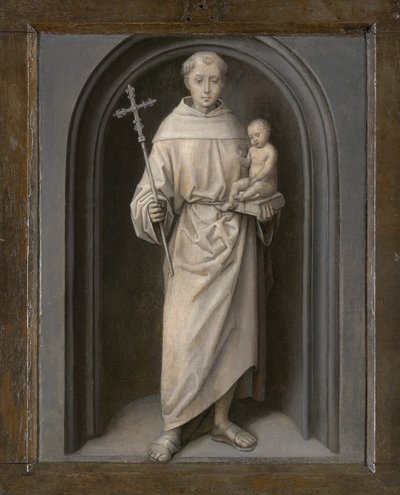 Saint Anthony of Padua, 1485-90 by Hans Memling