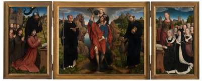 Triptych of Willem Moreel by Hans Memling