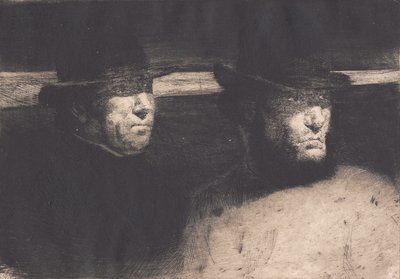 The Two Firemen by Hans Nikolaj Hansen