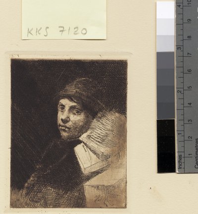 Portrait of a Young Man by Hans Nikolaj Hansen