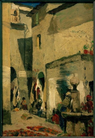 H.P. Feddersen, Roman Street Corner by Hans Peter Feddersen der Jüngere