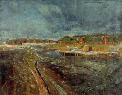 Winter in North Friesland by Hans Peter Feddersen der Jüngere