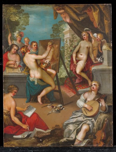 Allegory of the Arts by Hans Rottenhammer