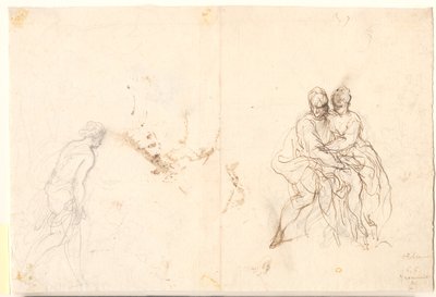 Study of Various Figures by Hans Rottenhammer