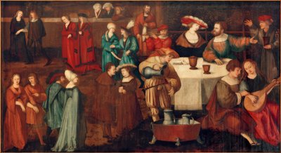 The Banquet of Herod by Hans Schäufelein