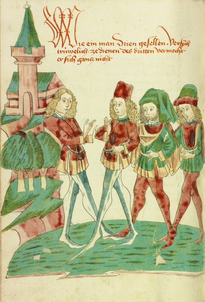 A Servant before Three Lords by Hans Schilling