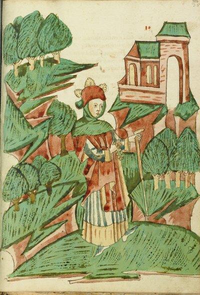 Josaphat as a Pilgrim by Hans Schilling