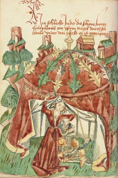 Judith Slaying Holofernes (Jael Slaying Sisera) by Hans Schilling