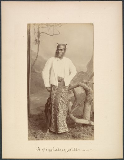 A Sinhalese Gentleman by Hans Sebald Beham
