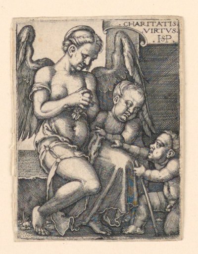 Charity by Hans Sebald Beham