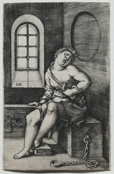 Cleopatra by Hans Sebald Beham