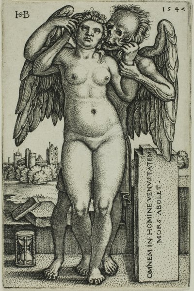 Death and the Maiden by Hans Sebald Beham