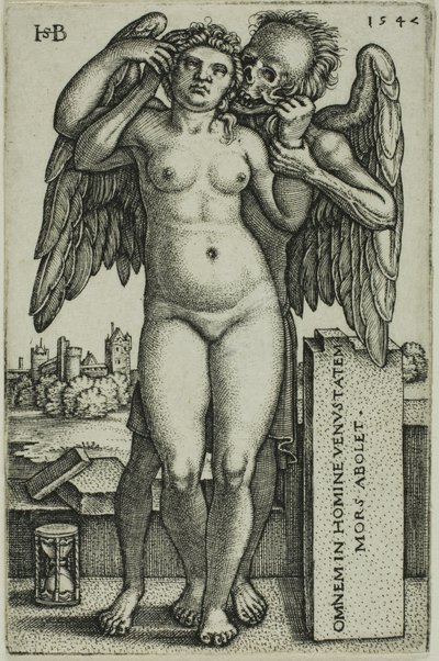 Death and the Maiden by Hans Sebald Beham