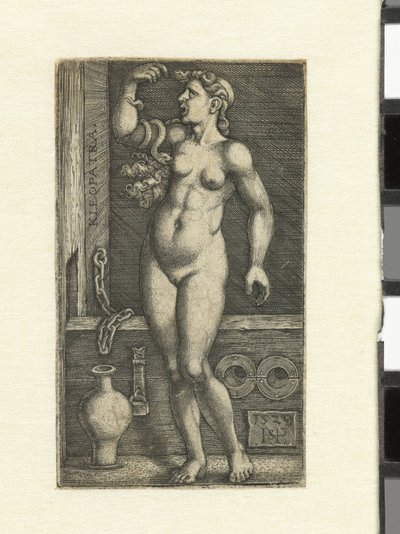 Death of Cleopatra by Hans Sebald Beham