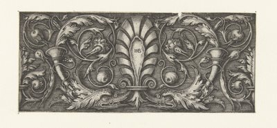 Frieze with a Palmette between Foliage by Hans Sebald Beham