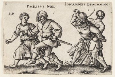 May and June by Hans Sebald Beham