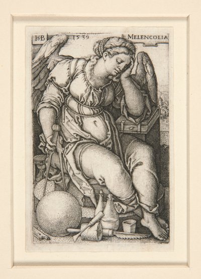 Melencolia by Hans Sebald Beham