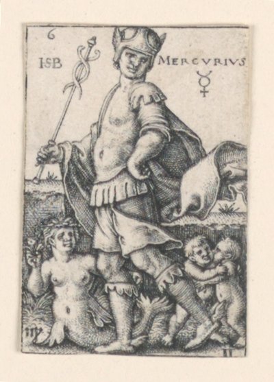 Mercury, from The Seven Planets by Hans Sebald Beham
