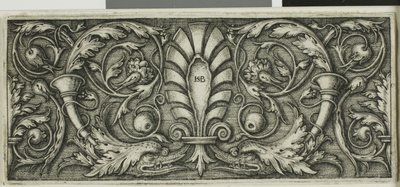 Ornament with a Palmette by Hans Sebald Beham