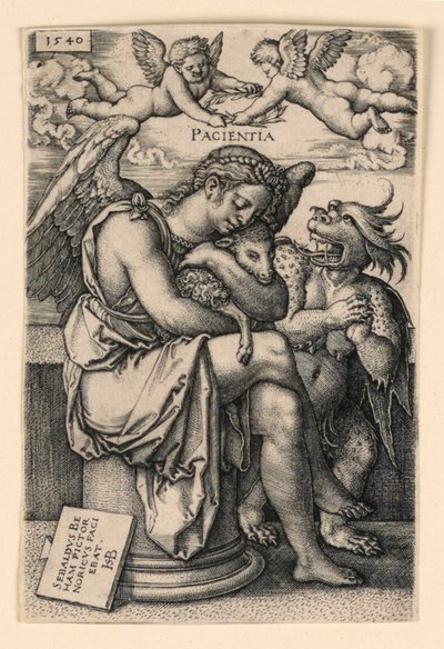 Patience by Hans Sebald Beham